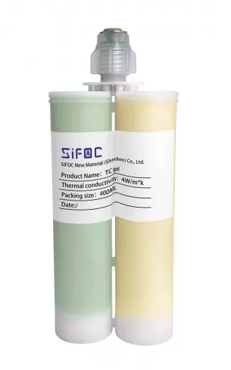 4W two component thermal conductive gel
